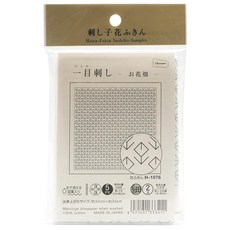 오림파스 제실 자수 키트 일목자수 꽃 행주 H-1076 꽃밭