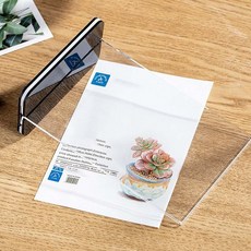 테이블메뉴판 식당메뉴판 아크릴 거치대 LMCF-0089 매장 탁상, 세로형