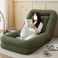 좌식리클라이너 수동 1인 벨벳 다크그린 침대 원룸 쇼파, E. 회색 벨벳 L 185cm