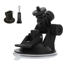 체리스팟 액션캠 흡착 거치대 차량용 대시보드 마운트 GoPro 호환, 1개