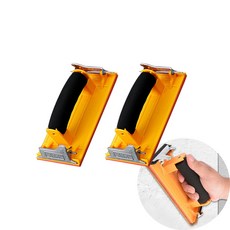 핸드 샌딩기 사포 수동 샌더기 밀대 빼빠, 핸드샌딩기1개+핸드샌딩기1개, 1개