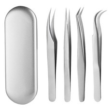 올커버 다용도 정밀 핀셋 4종 세트, 1개