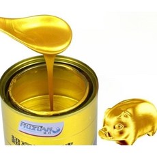 황금색페인트 골드 페인트 금 황금 수성 유성, 유성 금박 페인트 300g, 300g, 1개
