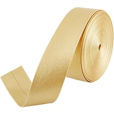 5m x 30mm 접이식 가죽 스트립 골드 플랫 코드 1mm 두꺼운 PU 트리밍 테이프 램스킨 그레인 스트랩 끈끈 DIY 공예 팔찌 장신구 제작 워크숍