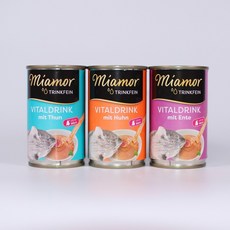 미아모아드링크 6캔 고양이 수분보충 간식 음수량증가, 6개