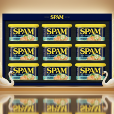 CJ 추석 선물세트 스팸 마일드 8호 (스팸200g*9개입), 2세트