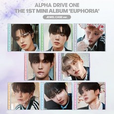 (멤버선택 JEWEL CASE) 알파드라이브원 앨범 ALPHA DRIVE ONE 미니1집 EUPHORIA, JUNSEO
