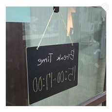 [하루셀렉] 칠판 게시판 걸이형 소형 양면 블랙보드