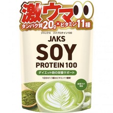 말차 가루 파우더 녹기 쉬운 잭스 JAKS 소이 단백질 1kg 국산 대두 원료 사용 맛있는 1식분의 올인원 배합 SOY 높은 분말