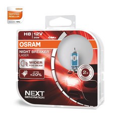 오스람 나이트브레이커 레이저 150% H1 H3 H4 H7 H8 H11, 1세트