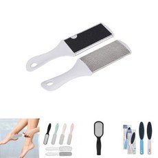 양면형 발밀이 스텐강판 사포 발각질 제거굳은살뒤꿈치풋스틱면도기케어관리풋케어위생청결패디, 1개, 1개입