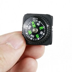 이즈벨 군대 손목시계 나침반 등산 캠핑 생존용 미니나침반, 1개