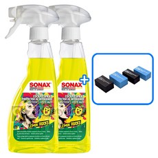 소낙스 칵핏 스프레이(실내 플라스틱 관리)-500ml 2개+도어가드, 1개, 500ml