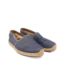 크리스찬 루부탱 중고 데님 플랫 에스파드리유