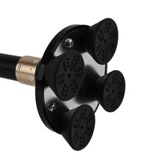 HOOT 높낮이 알루미늄 가볍고 지팡이 할머니 튼튼한 조절 할아버지 4발 선물