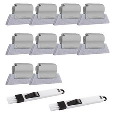 트리모아 창문 틈새청소 창틀 청소 틈새 브러쉬 솔 세트 브러쉬10개 청소솔 2개, 청소용품, 1세트