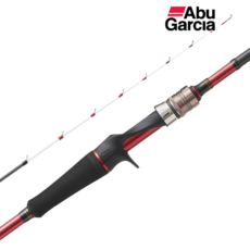 아부가르시아 푸네파이터X 타코이카 선상 쭈꾸미 갑오징어 문어낚시대 7 : 3 액션, 블랙 + 레드 + 골드