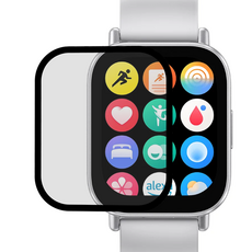 레드미 워치5 액티브 호환 고광택 액정 보호필름, 1개