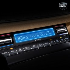 모하비 더마스터 호환 보호필름 공조기 기스방지 차량 용품, 저반사 지문방지 필름