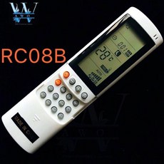 1PCS Airwell 일렉트라 에어컨 용 RC08A RC08B 원격 제어, [01] RC08A, 1개
