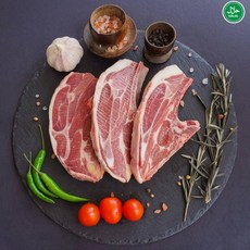 Australian Halal Certified Premium Freshly Frozen Lamb Chops 호주산 할랄 인증 프리미엄 갓 얼린 양갈비, 1개, 1kg