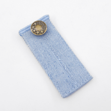 천타입 바지 후크 청바지 단추 허리 늘리기 조절 청바지 수선, CBT043. 연청, 1개