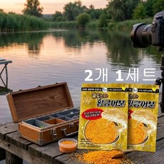 에코레져 골드스타 황금어분 2P 2개 민물떡밥 붕어떡밥 집어제, 900g, 1세트