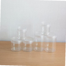 투명플라스틱용기 투명 공병 다용도 케이스 원통 원형통 용기 플라스틱