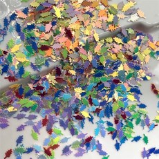 스팽글 스팡클 반짝이 20g 5x8mm 뼈 황금 믹스 느슨한 장식 조각 paillettes 공예 바느질 여성 diy 공예 필러 의류, 3x7mm 잎, 150g, 1개