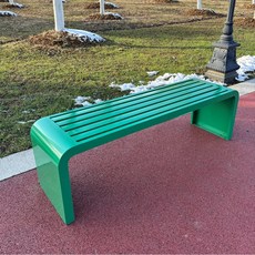 백화점 의자 라운지 병원 놀이 정류장 카페 운동장 실내 대기실 북유럽, 그린 가로 120*세로 40*높이 45cm