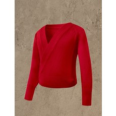 성인용 발레복 가디건 긴팔 발레볼레로 여성 댄스웨어 어깨 패드 성인발레복 레오타드 연습복