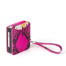 본아띠 로뎀 천연소가죽 아나콘다 카드 제트플립 케이스