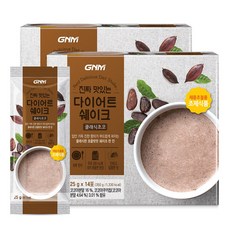 GNM자연의품격 진짜 맛있는 단백질 다이어트 쉐이크 클래식 초코맛, 25g, 1개