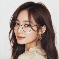 단비상자 캣아이 블루라이트 차단 안경테 노안안경, 1개, 로즈골드