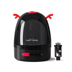 modusmile 我自己的DIY可調芯電動卷筆刀+額外刀片, 黑色的