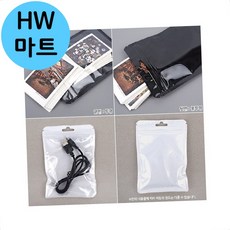 복지관 프로그램 수여식 투명 상품 소분백 10~16CM, 10x18 - 화이트