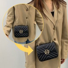 핸드백 가방끈 조절 체인쇼트너 실버roo1+9piQ