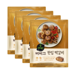 비비고 한입떡갈비, 490g, 4개