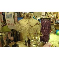 永利精品館 浪漫歐式蕾絲燈 臥室床頭燈 客廳裝飾燈