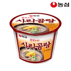 농심 사리곰탕 큰사발면 111g, 16개