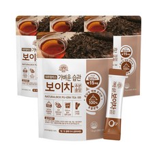 내추럴박스 보이차 추출분말 2g x 20포, 4개, 20개입