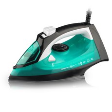 歐規國內可用家用蒸汽熨斗手持掛式帶線電燙熨斗乾溼兩用2200W, 國內可用UL-110V, 綠色