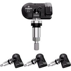 TPMS 센서 사전 프로그래밍 타이어 압력 모니터링 센서토요타 렉서스 스바루 호환-코롤라 포러너 RAV4 타코마 ES LX RX 교체용 BRZ-315MHz-기존 부품 번호 42, 4