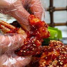 국내 서해안 게장 반찬 짜지않는 양념게장, 1개, 1kg