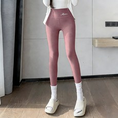 加厚加絨保暖褲女士 秋冬速熱德絨高腰打底褲大碼高端 加厚打底褲冬天打底褲 秋褲 衛生褲 鯊魚褲