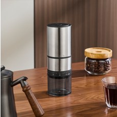便攜式電動咖啡研磨機，可調粗細，家用小型磨豆機，享受新鮮現磨咖啡, C02991S