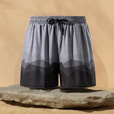 游泳褲男士速乾大碼防尷尬成人新款專業雙層沙灘褲全套游泳衣裝備