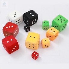 초아디자인 흡착 소프트 주사위 10cm 보드게임주사위게임, 레드