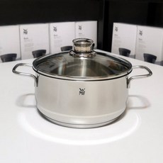 WMF IH 인덕션 겸용 스텐레스 양수냄비, 흰색, 1개, 24cm