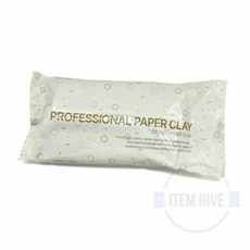 전문가용 지점토 400g 1개입 페이퍼클레이 점토놀이